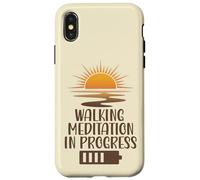 Meditazione Camminata In Progress Sunrise Mindfulness Path Custodia per iPhone X/XS