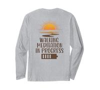 Meditazione Camminata in Progress Sunrise Mindfulness Path Maglia a Manica