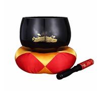 Meditazione Campane Tibetane, Accessori per Meditazione con Campana Tibetana, Mindfulness Lucidate con Cuscino e Percussore, per Meditazione, Yoga, Chakra(5.1in/13cm)