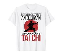 Meditazione di arti marziali cinesi di Tai Chi Chuan Maglietta