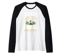 Meditazione L'Arte di fingere di Rilassarsi Yoga Maglia con Maniche Raglan