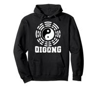 Meditazione Qigong Yin e Yang Felpa con Cappuccio