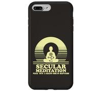 Meditazione secolare Pace con scetticismo Mindfulness Custodia per iPhone 7 Plus/8 Plus