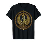 Meditazione Spirituale Buddha Minimal Boho Buddhism Maglietta