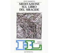 Meditazione sul libro del Siracide