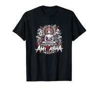 Meditazione sul Loto del Buddha Amitabha Mantra Maglietta