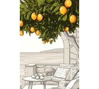 Mediterranean Summer- A Colouring Notebook: A Relaxing Colouring Book and Notebook with Mediterranean-Inspired Summer Scenes