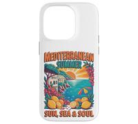 Mediterraneo Estate Sole, Mare e Anima Custodia per iPhone 14 Pro