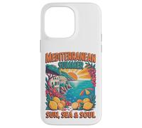 Mediterraneo Estate Sole, Mare e Anima Custodia per iPhone 14 Pro Max
