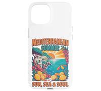 Mediterraneo Estate Sole, Mare e Anima Custodia per iPhone 15