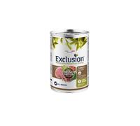 Exclusion Mediterraneo Monoprotein Noble Grain Umido Al Tacchino Per Cani Lattina 400g