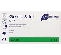 Meditrade Gentle Skin® Grip Latex Examination Glove 100 pz Guanti