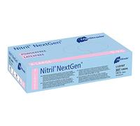 meditrade 1283 X S Next Gen estremamente elastico untersuchungs e guanto protettivo in nitrile, senza polvere, non sterile, taglia X Small, Blu (100 pezzi)