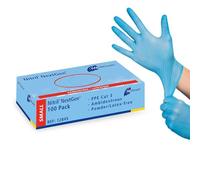 Meditrade Guanti usa e getta in nitrile NextGen, 100 pezzi, S, Blau