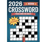 Medium Crossword Puzzle Book For Adults: Keep Your Mind Active - Medium-Level Crossword Challenges for Daily Fun