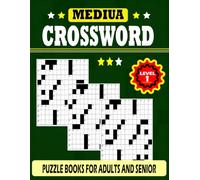 Medium Crossword Puzzle Books for Adults and Senior: Engaging Puzzles to Challenge Your Brain and Boost Your Cognitive Skills