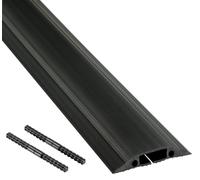 Medium Duty Pavimento Cavo Protezione, Singolo Canale, 1.8m, Nero -