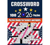Medium-Hard Crossword Puzzles Books For Seniors and Adults 100 Puzzles: Awesome Large Print Crossword Puzzles | Medium Difficulty | Perfect for Adults, Seniors, Men & Women