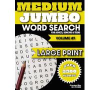 Medium Jumbo Word Search - Volume 1:: 140 Large Print Word Search Puzzles for Adults, Seniors & Teens
