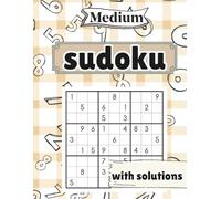 Medium Level Sudoku for Adults and Seniors: Large Print Logic Puzzles for Focus, Memory, and Fun