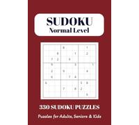 Medium Level Sudoku Puzzle Book - 330 Puzzles with Solutions for Brain Training: A Challenging Sudoku Book for Intermediate Players and Puzzle Lovers