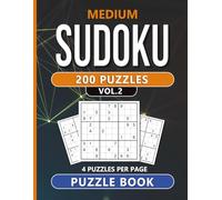 Medium Sudoku 200 Puzzles: Vol. 2