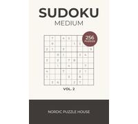 Medium Sudoku: 256 Puzzles with Solutions for Adults