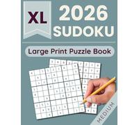 Medium Sudoku For Seniors Large Print:: 240 Huge XL Print Puzzle Book Including Solutions