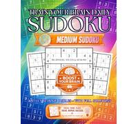 Medium Sudoku Puzzle Book: 504 Medium-Level Sudoku Puzzles for Adults Hours of Brain-Boosting Fun with Complete Solutions