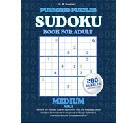 Medium Sudoku Puzzle Book for Adults: 150 Challenging 9x9 Puzzles with Solutions - Vol. 1