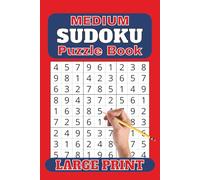 Medium Sudoku Puzzle Book: Large Print | Beginner Activity Book | 215+ Puzzles | With Solutions | Great Gift for Birthdays, Holidays, Stocking ... Fun for Teens, Adults & Seniors