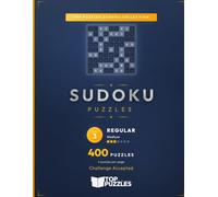 Medium Sudoku Puzzles for Adults - Large Print: 400 Balanced Puzzles with Step-by-Step Online Solutions