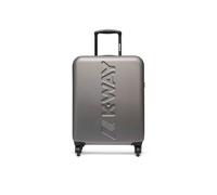 Kway valigia trolley media da stiva 4 ruote, 65 cm, metallic grey K11417W.L23