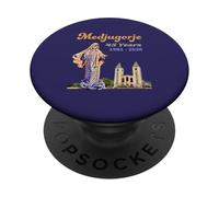Medjugorje 45° Anniversario 1981-2026 PopSockets PopGrip Adesivo