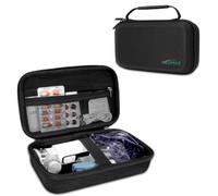 MEDMAX Custodia per Inalatore per Asma, Custodia da Viaggio per Nebulizzatore Inalatore Portatile, Supporto a Rete per Nebulizzatore Portatile, Borsa Distanziatrice per Inalatore