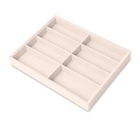 Mednkoku Organizzatore di occhiali da sole 8 griglia di velluto per occhiali da sole 14.2x11x2.5 Custodia per portatile per più da uomini e donne