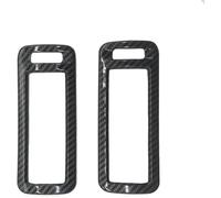 Medoon Fibra di carbonio Stile B-Pillar Air Vent AC Copertura Condizionatore d'aria Presa Trim Frame Compatibile con Kia EV6 2021 2022 2023 Accessori per guida a destra