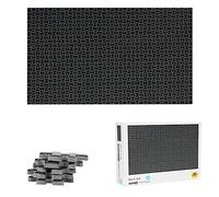 MEDOYOH Puzzle Tutto Nero 1000 Pezzi, 42cm x 29.7cm Puzzle Nero Impossibile, 2mm Puzzle Impossibile Puzzle Game Famiglie Stress Reliever Difficile Puzzle per Bambini Adulti 14+