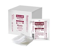 Medrull Compresse sterili, 20 buste x 5 pezzi (100 pezzi), 8 strati, 5 cm x 5 cm