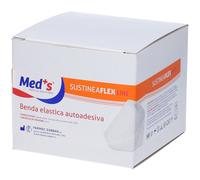 Med's BENDA ELASTICA AUTOADESIVA SUSTINEA MT20X8CM. AUTOFISSANTE E ANALLERGICA E' L'IDEALE PER BENDAGGI SPORTIVI, COMODA E PRATICA PER GLI USI DI PRIMO SOCCORSO