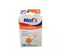 Med's Farmacerotto - Cerotto Strips Poliuretano Classico Formato Medio, 20 Pezzi