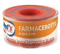 Meds - Cerotto Ipoallergenico Tela 500X5 Cm Confezione 1 Pezzo