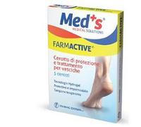 Med's Farmactive Cerotto Idrogel Protettivo Trattamento Vesciche 5 Cerotti Ovali