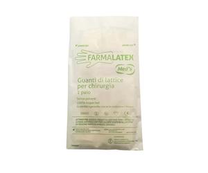 Med's Farmalatex Guanti Chirurgici 8, 1 Paio