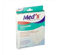 Med's Farmapore - Medicazione Adesiva Sterile Tnt 10x9 cm, 5 Pezzi