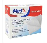 meds Garza compressa idrofila farmatexa 12/8 15x15cm 25 pezzi