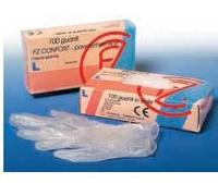 meds GUANTO IN VINILE CONFORT MISURA EXTRA LARGE ANTIADERENTE BIOCOMPATIBILE UTILIZZABILE ANCHE A CONTATTO CON SOSTANZE ALIMENTARI 100 PEZZI SENZA POLVERE