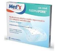 Med's Medicazione Adesiva Sterile Trasparente Impermeabile 10 m x 6 cm 5 Pezzi