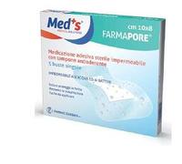 MEDICAZIONE MEDS PORE ADESIVA IMPERMEABILE 10X8CM 5 PEZZI