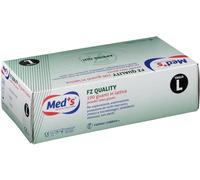 GUANTI MEDS LATTICE PER ESPLORAZIONE FZ QUALITY MISURA LARGE 1 SCATOLA 100 GUANTI